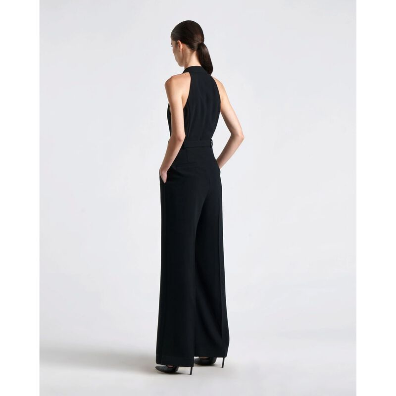 Cue Square Buckle Halter Jumpsuit image number 1